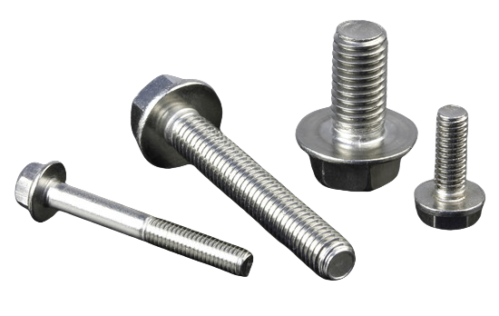 Zeshoekige bout met flens, zware serie, gereduceerde shank (type r) din en 1655 ASME b 18.2.3.9m