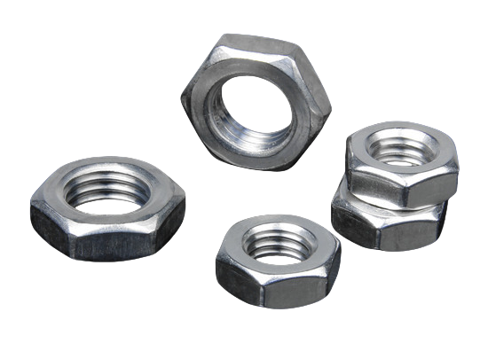 DIN 936 Hex Dunne Noten - Metrische standaard toonhoogte voor vergrendelingsregelingen M8 tot M52, Auto -assemblage