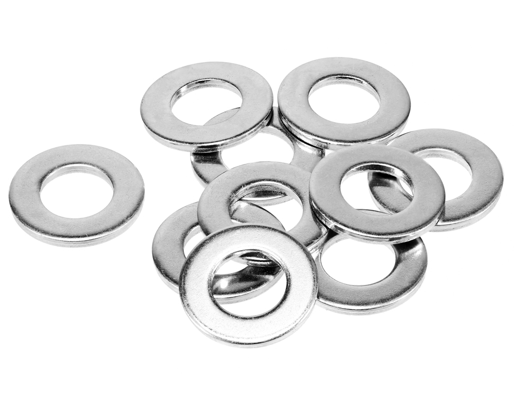 DIN 125 ISO 887 ANSI B 18.22.1 METRIC M16 Vlakke sluitringen roestvrijstalen automotive bevestigingsmiddel