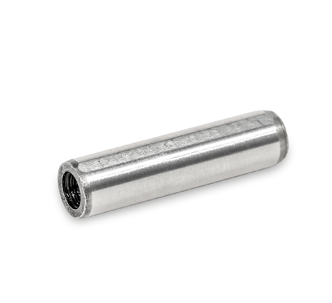 Parallelle pinnen met interne draad DIN 7979 ISO 8735 Cilindrische spindels Dowel Pins voor Auto Parts Fastener